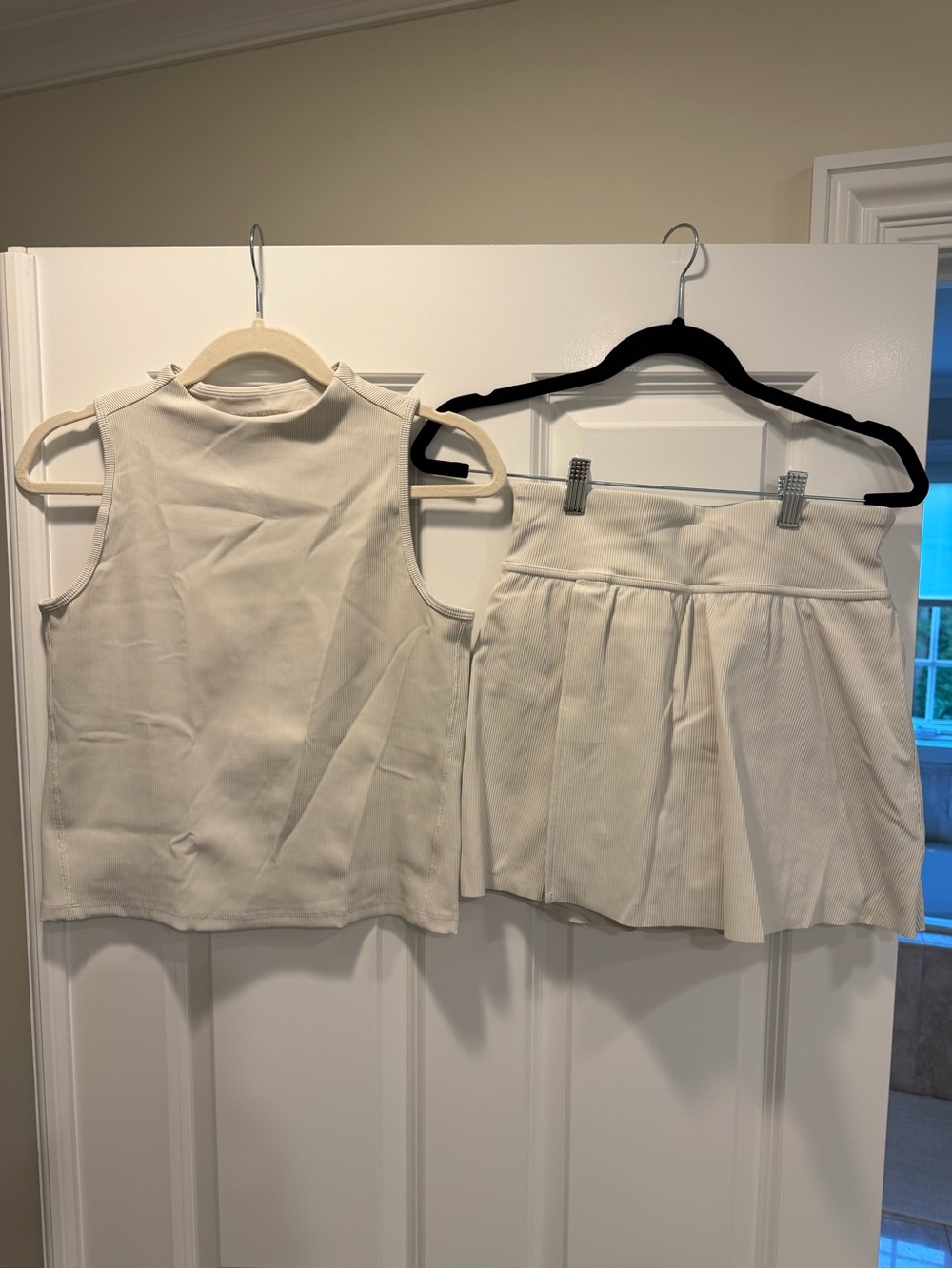 Spanx Get Moving Skort w/ matching Mockneck top